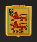 INSIGNE GROUPEMENT 30 FOCH DES CHANTIERS DE JEUNESSE, Seconde Guerre Mondiale. 31918-1