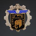 12th Light Equipment Repair Company insignia, Indochina War. Reference number 32027MR.