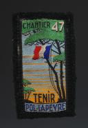 PATCH GROUP 47 POL LAPEVRE OF THE YOUTH WORK CAMPS, Second World War. 31697