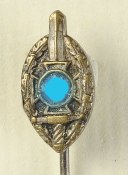 INSIGNE DE MEMBRE DE L'ASSOCIATION NATIONAL-SOCIALISTE DES VICTIMES DE LA GUERRE, NSKOV - National Sozialistische Kriegsopferversorgung, Troisième Reich. 12714