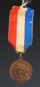 MÉDAILLE COMMÉMORATIVE « LE RHIN FRANÇAIS », Première Guerre Mondiale. 29788-37R