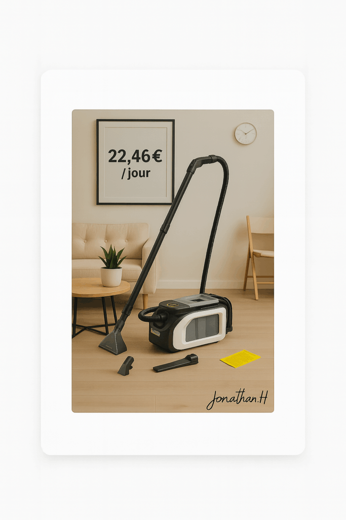 Location outil Shampouineuse  Karcher près de Seiches-sur-le-Loir