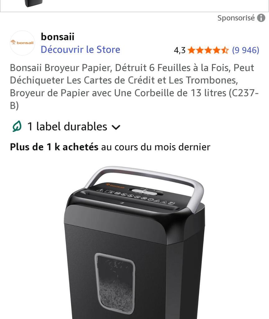 Location outil Destructeur document Black et decker près de Corbeil-Essonnes