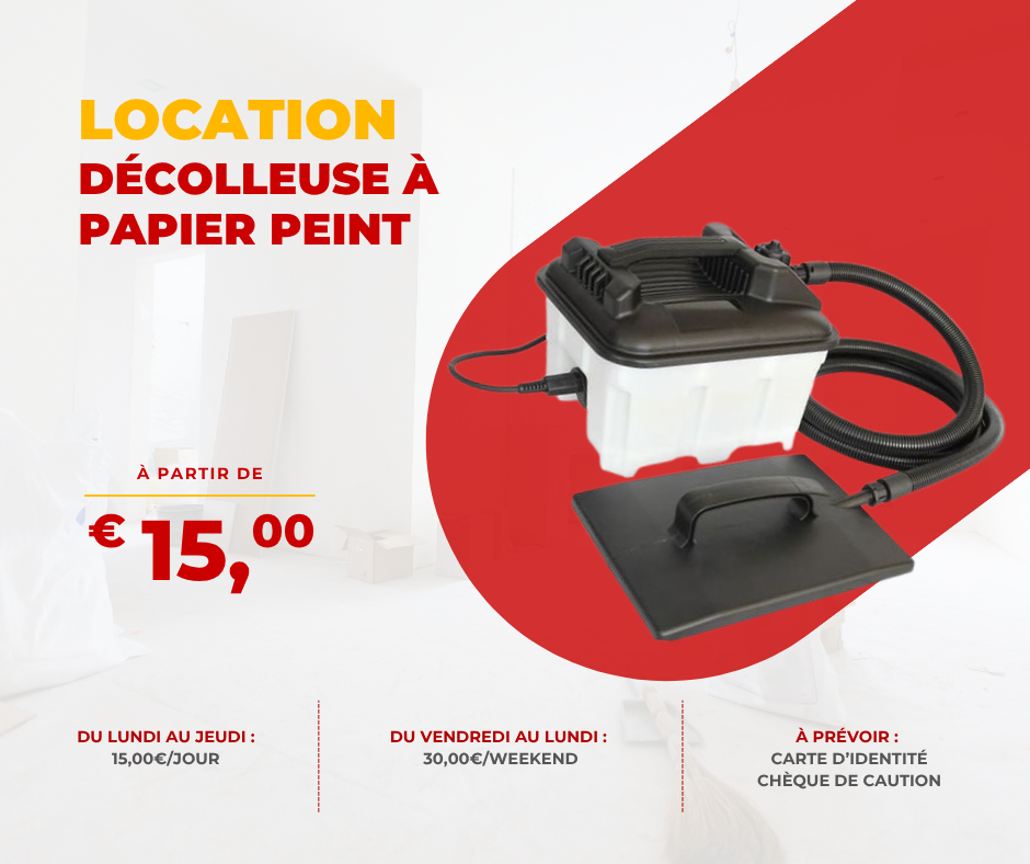 Location outil Décolleuse à papier peint Électrique près de Le Mans