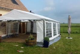 Location outil Tente de reception 5x6m près de Dreux