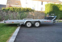 Location outil Plateau porte voiture barthelemy fm2000 près de Dreux