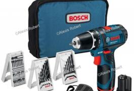 Location outil Perceuse-visseuse sans fil 10,8v gsr 10,8-2-li + accessoires bosch près de Dreux