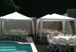 Location outil Tonnelle de reception près de Nice