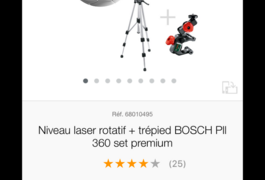 Location outil Laser + trépied près de Clermont-Ferrand