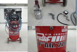 Location outil Compresseur prodif v-air 270, 3 cv, 100 litres, tuyau 10 m près de Chelles