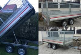 Location outil Grande remorque double essieux ptac 500kg, dimensions 3mx1.5m près de Chelles