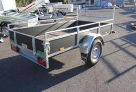 Location outil Remorque simple essieu ptac 500kg près de Saint-Didier-sur-Chalaronne
