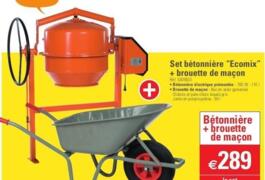 Location outil Bétonnière électrique altrad 130 litres près de Montferrier-sur-Lez