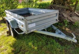 Location outil Remorque 2 essieux max 750kg près de Lure