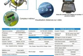 Location outil Caméra d'inspection de canalisation tcr50 ax-wp près de Noisy-le-Sec