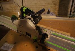 Location outil Festool ts 55 avec rail 1400mm, lame neuve près de Chambéry