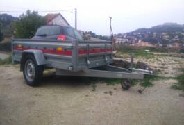 Location outil Remorque ptac 850 kgs près de La Seyne-sur-Mer