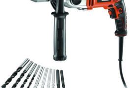 Location outil Black &amp; decker kit perceuse 1100w avec forets, butée et poignée latérale près de Groslay