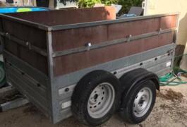 Location outil Remorque rehaussée 2m sur 1m20 +500kg près de Le Rove