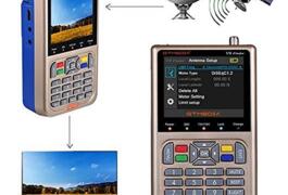 Location outil Gt media v8 satellite finder mètre tv dvb-s / s2 / s2x détecteur de signal matériel h.264 détecteur satellite, hd 1080p 3.5"lcd batterie intégré près de Aulnoye-Aymeries