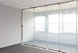 Location outil Perches télescopiques "zipwall près de Saint-Sorlin-en-Valloire