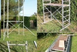 Location outil Echafaudage en aluminium 2-4m près de Saint-Léger-de-Linières