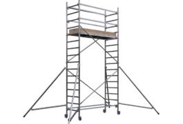 Location outil échafaudage aluminium 8-14 mètres roulant location près de Faulquemont