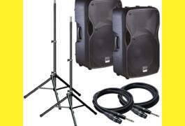 Location outil Sono 2x400w à 2x4000w rms + eclairage location près de Faulquemont