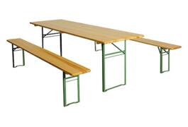 Location outil Table brasserie + 2 bancs location près de Faulquemont