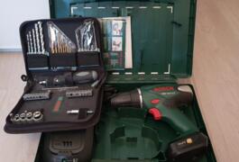 Location outil Perceuse sans fil bosch psr 14,4 li-2, 14.4 v 2.5 ah, 1 batterie près de Saint-Julien-en-Genevois