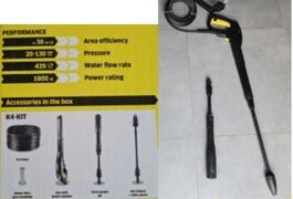 Location outil Loue nettoyeur haute pression karcher k4 pure, 20 à 130 bars près de Bouguenais