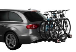 Location outil Porte 3 vélos thule sur boule d’attelage près de Louveciennes