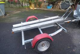 Location outil Remorque porte moto double près de Portet-sur-Garonne