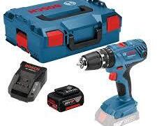 Location outil Perceuse à percussion brushless bosch 18v mandrin métallique de 13 mm pour un transfert de couple idéal lors des perçages et vissages près de La Tronche