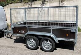 Location outil Location remorque utilitaire 2.50 m x 1.33 m près de Montpellier