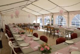 Location outil Barnum / tente de reception 5x10 près de Lagardelle-sur-Lèze