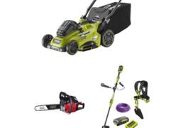 Location outil Tondeuse+débroussailleuse ryobi 36v près de Limoges