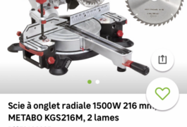 Location outil Scie à onglet électrique Metabo près de Toulouse