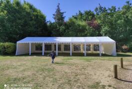 Location outil Tente de reception  près de La Chapelle-Bayvel