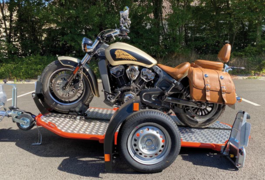 Location outil Remorque porte moto Moins de 750kg près de Nîmes