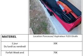 Location outil Location Ponceuse/ Aspirateur FLEX Girafe  Festool près de Entraigues-sur-la-Sorgue