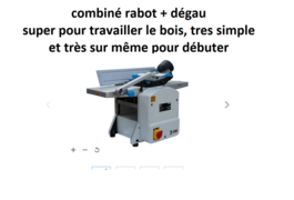 Location outil Raboteuse dégauchisseuse électrique près de Les Ageux