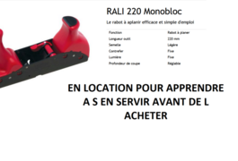 Location outil Rabot à bois Manuel près de Les Ageux