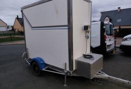 Location outil Remorque frigo électrique près de Pontaubault