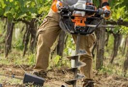 Location outil Tarière thermique Stihl avec foret de 13 cm (H 60/90)  Stihl près de Saint-Gilles