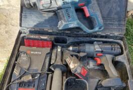 Location outil Ensemble perforateur visseuse sans fil 18v  Bosch pro près de Draguignan