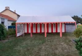 Location outil Tente de reception près de Geneston