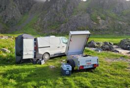 Location outil Remorque bagagère Moins de 750kg près de Villers-sur-Mer
