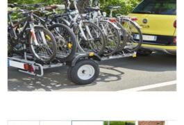 Location outil Remorque porte 6 vélos + bagages près de Angicourt