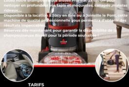 Location outil Shampouineuse  Bissell près de Joinville-le-Pont
